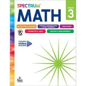 Spectrum Math Workbook, Grade 3 -- Spectrum